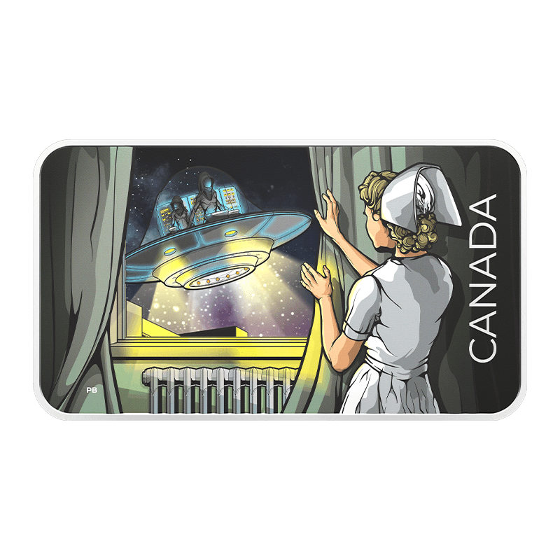 Image for 2023 $20 Fine Silver - Canada's Unexplained Phenomena: The Duncan Incident from TD Precious Metals